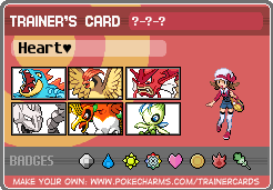Heart♥'s Trainer Card