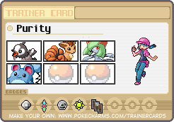 Purity's Trainer Card