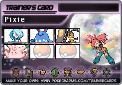 Pixie's Trainer Card
