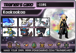 Kookookoo's Trainer Card