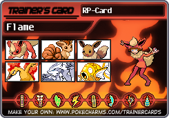 Flame's Trainer Card