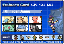 OfficerJenny's Trainer Card