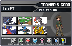 LuxPT's Trainer Card