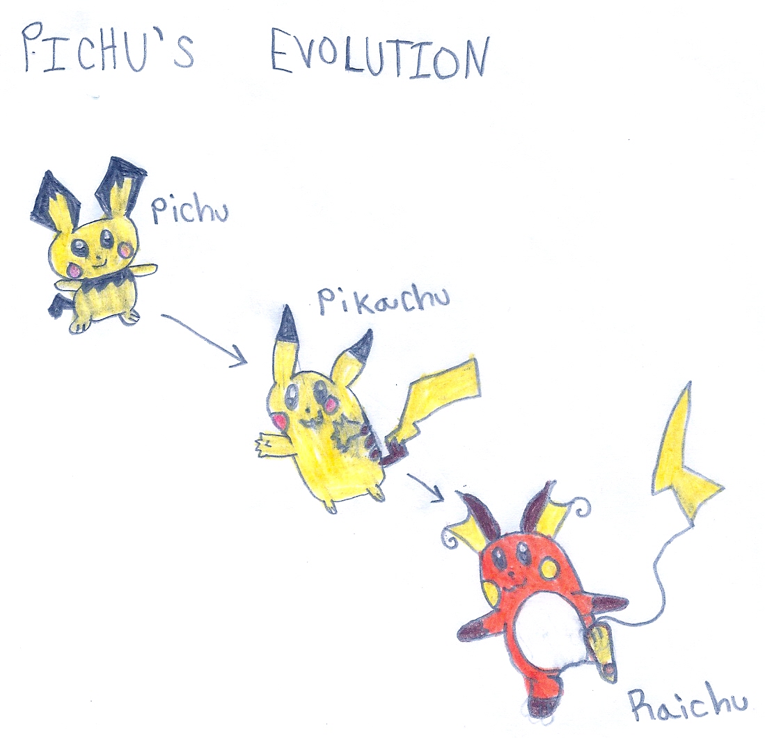 Pichus Evolution Pokécharms