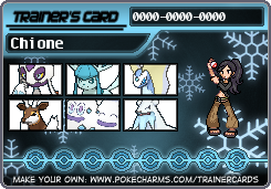 Chione's Trainer Card