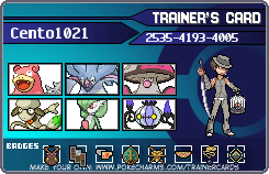 Cento1021's Trainer Card