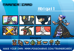 Abigail's Trainer Card