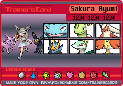 Sakura Ayumi's Trainer Card