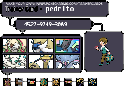 pedrito's Trainer Card