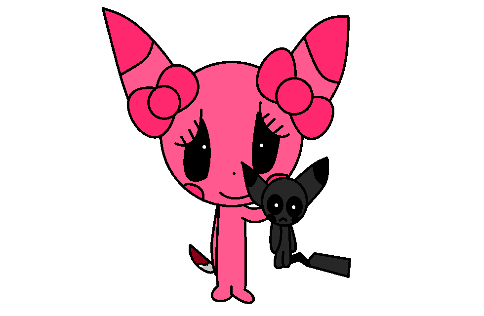 Pink-The tailless pikachu.png
