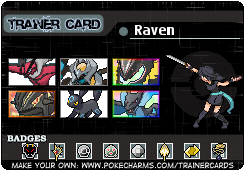 Raven's Trainer Card