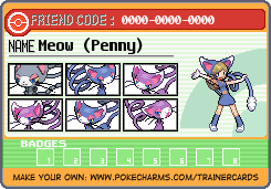 Meow (Penny)'s Trainer Card