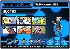 Hydrox's Trainer Card