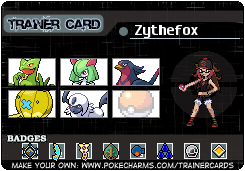 Zythefox's Trainer Card