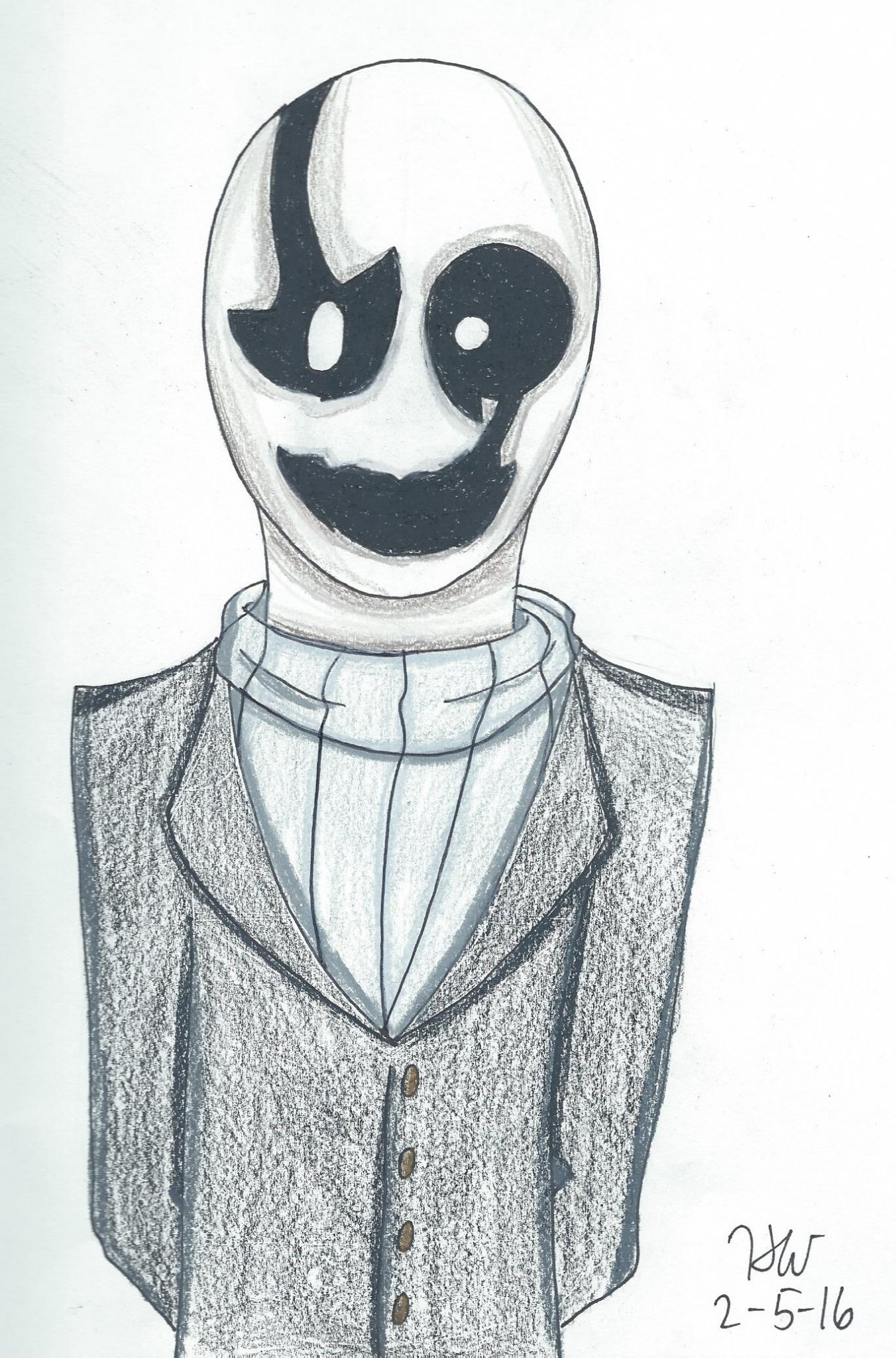Undertale Drawings Dr Wing Ding Gaster Pokecharms