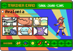 Avalonia's Trainer Card