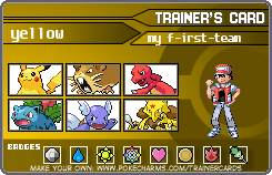 yellow's Trainer Card