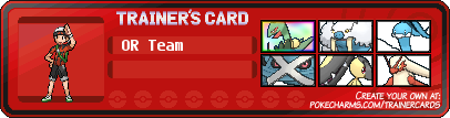 OR Team's Trainer Card