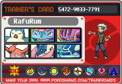 RafuRum's Trainer Card