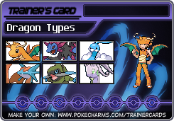 Dragon Types's Trainer Card