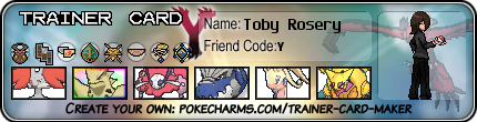 Toby Rosery's Trainer Card