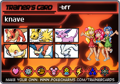 knave's Trainer Card