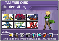 Golder Winzy's Trainer Card