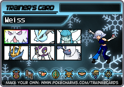 Weiss's Trainer Card