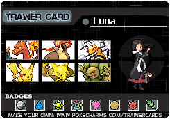 Luna's Trainer Card