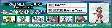 Death's Trainer Card