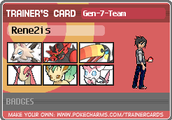 Rene2is's Trainer Card