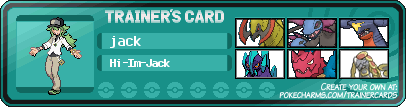 jack's Trainer Card