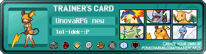 UnovaRPG new's Trainer Card