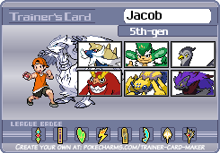 Jacob's Trainer Card