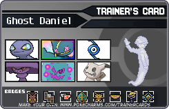Ghost Daniel's Trainer Card