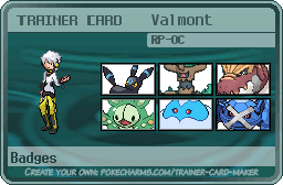 Valmont's Trainer Card