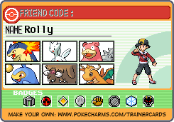 Rolly's Trainer Card