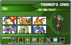 Me's Trainer Card