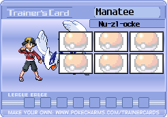 Manatee's Trainer Card