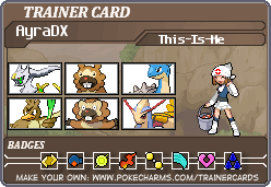 AyraDX's Trainer Card