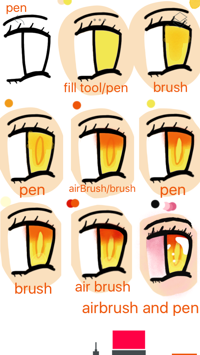 How To Draw An Anime Flame Eye Pokecharms