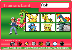 Ash's Trainer Card