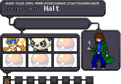 Halt's Trainer Card
