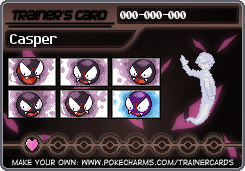 Casper's Trainer Card