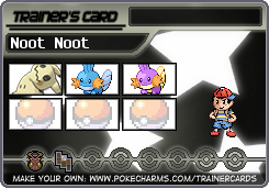 Noot Noot's Trainer Card