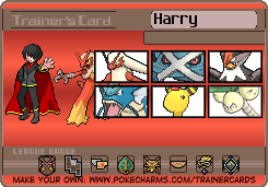 Harry's Trainer Card