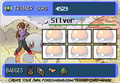 Silver's Trainer Card