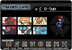 C U-Sun's Trainer Card