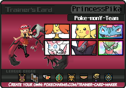 PrincessPika's Trainer Card