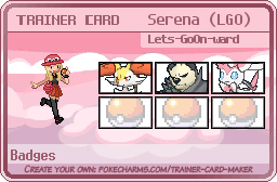 Serena (LGO)'s Trainer Card